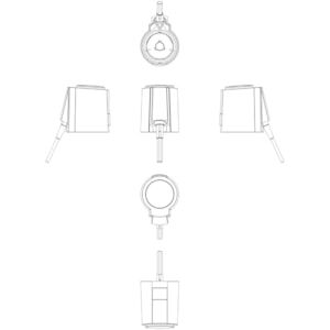 Danfoss - 082F1152 ABN A5, 230 V, 5 mm, NC, termal aktüatör