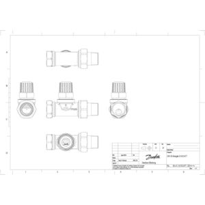 013G1677 RA-G, Yüksek akış, DN 20, Düz, D 1 borulu sistemler için yüksek kapasiteli vana