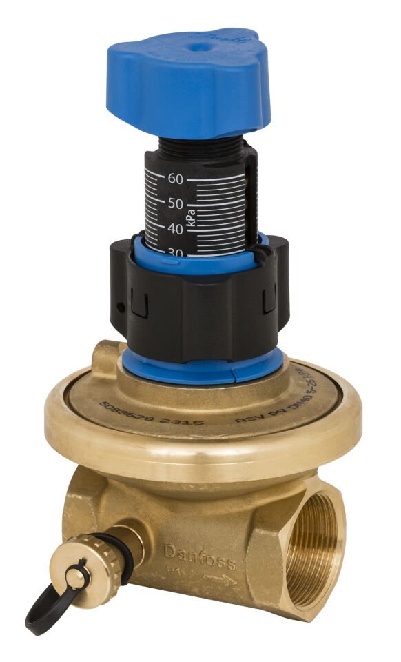 003Z5543 ASV-PV DN 25, 20-60 kPa, içten dişli, izolasyonsuz, otomatik balans vanası