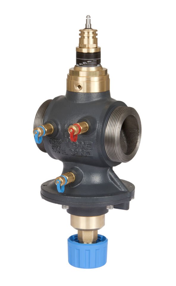 003Z0771 AB-QM DN 50, üç test tapalı, basınçtan bağımsız dengeleme ve kontrol vanası