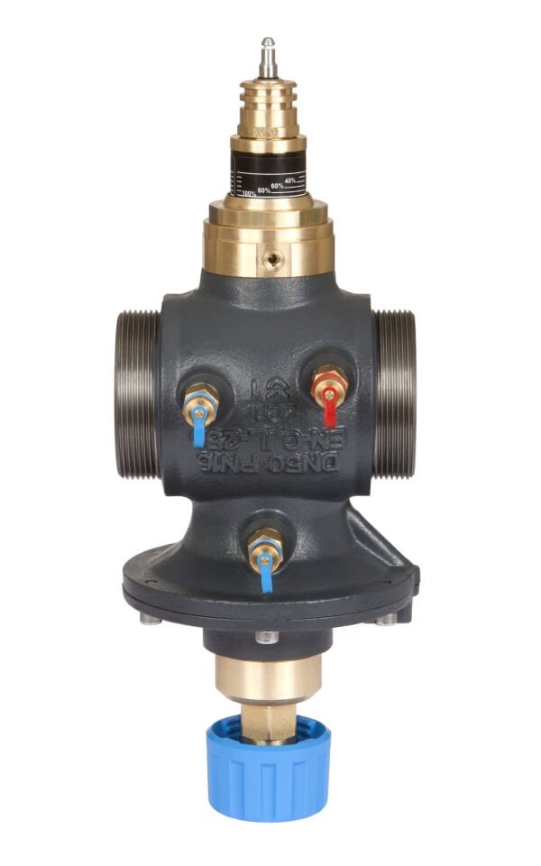 003Z0771 AB-QM DN 50, üç test tapalı, basınçtan bağımsız dengeleme ve kontrol vanası