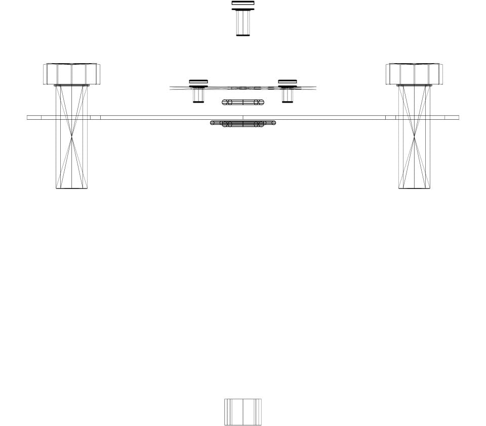 065Z0435 HFE 3 PN6 100/225 rotary 3 yollu, Flanş
