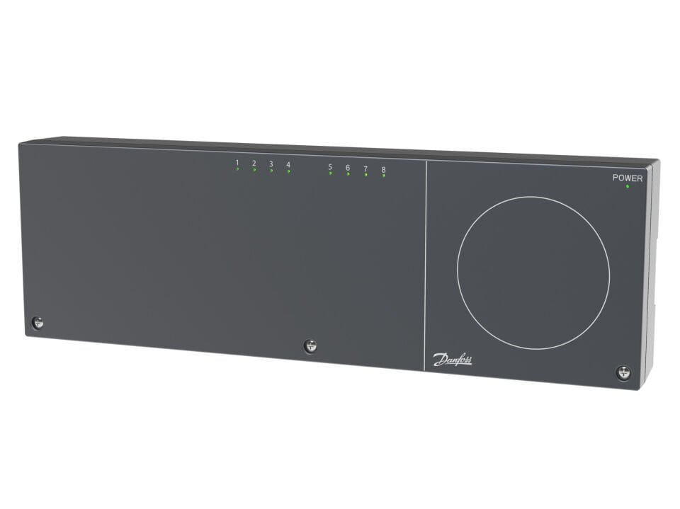 088U1040 Icon Wiring center 230V, 8 channels, EU version, Wired 230V