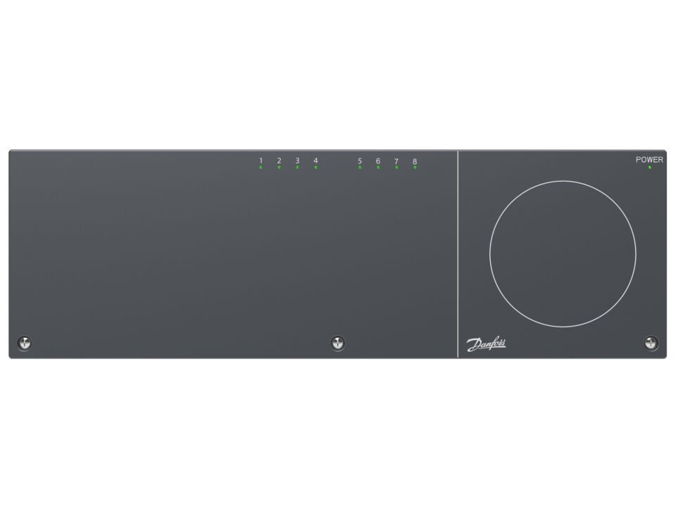 088U1040 Icon Wiring center 230V, 8 channels, EU version, Wired 230V