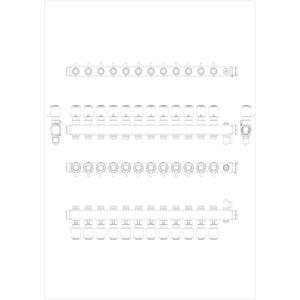 Danfoss 12'li Paslanmaz Çelik Debimetreli Kollektör Seti - 088U0762