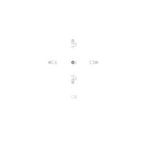 013G6804 RA-N, Normal akış, DN 15, Köşe (PEXB\'li)