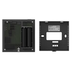 087N6477 RET2001RF + RX1-S V2, Termostat için piller + Alıcı için 230Vac, Dijital RF Termostatı