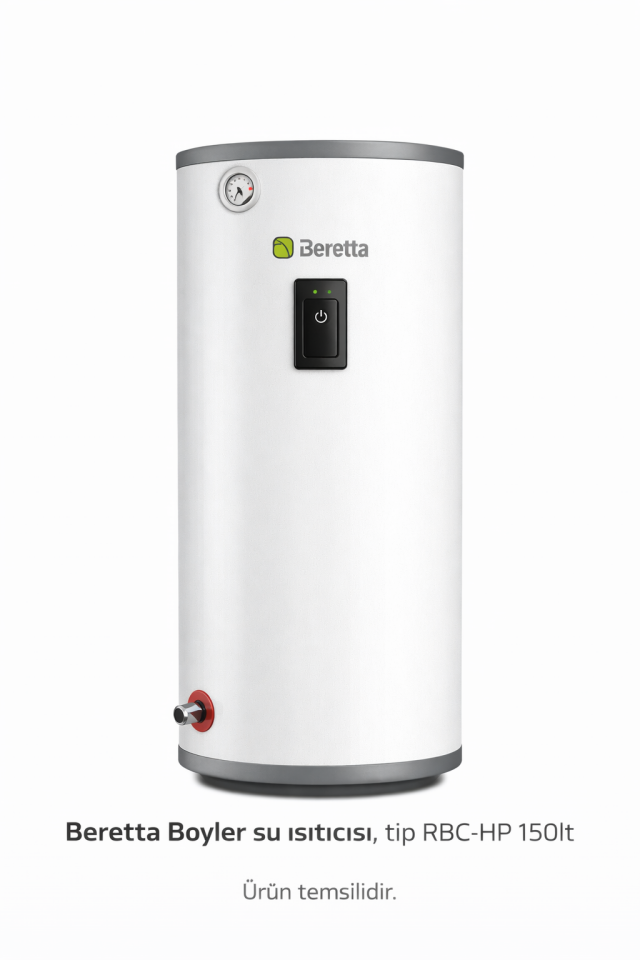Beretta Boyler su ısıtıcısı, tip RBC-HP 150lt