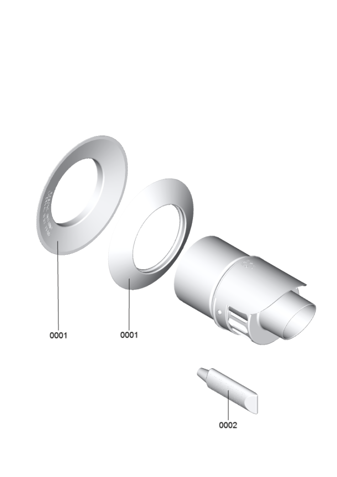 Viessmann Baca Dış Duvar Geçişi (60/100 mm)