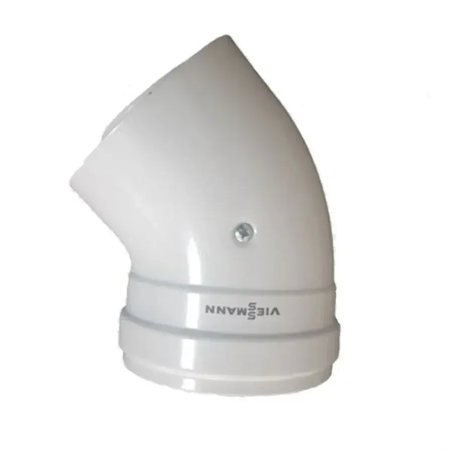 Viessmann Baca Dirseği 45°  (2 adet) (60/100 mm)