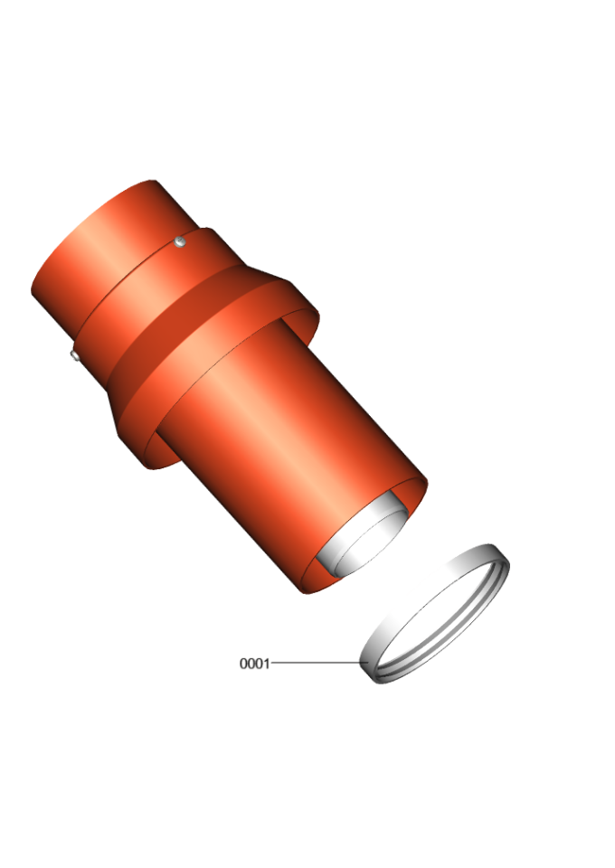 Viessmann Baca Çatı Geçişi Parçası  (Kiremit Rengi) (60/100 mm)