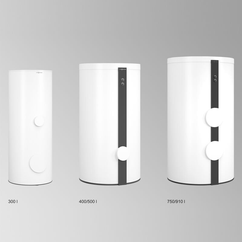 Vitocell 100-B, 750 lt Çift Serpantinli  boyler