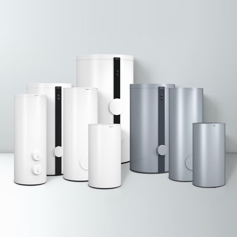 Vitocell 100-B, 910 lt Çift Serpantinli boyler