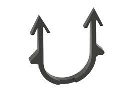 ETR 15-20 MM PP-R Boru Tutucu U Klips (500 adet - Paket)