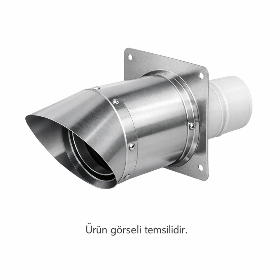 Viessmann Baca Dış Duvar Bağlantısı İçin Rüzgarlık DN60