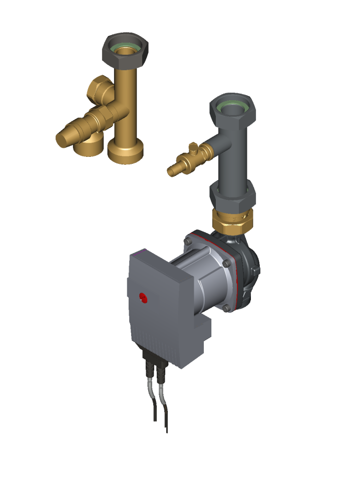 Isıtma Devresi İçin Bağlantı Seti (49-60 kw)