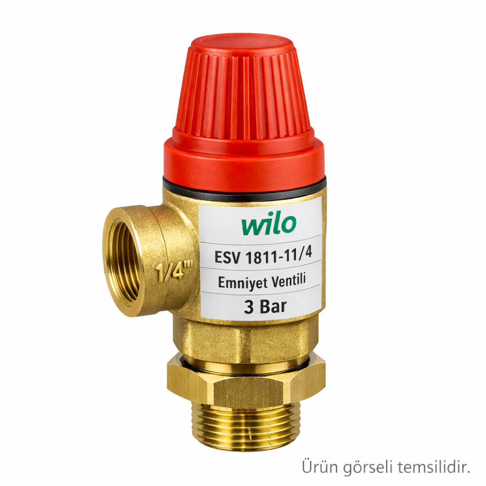 ESV 1811-11/4 Emniyet Ventili (3 Bar)